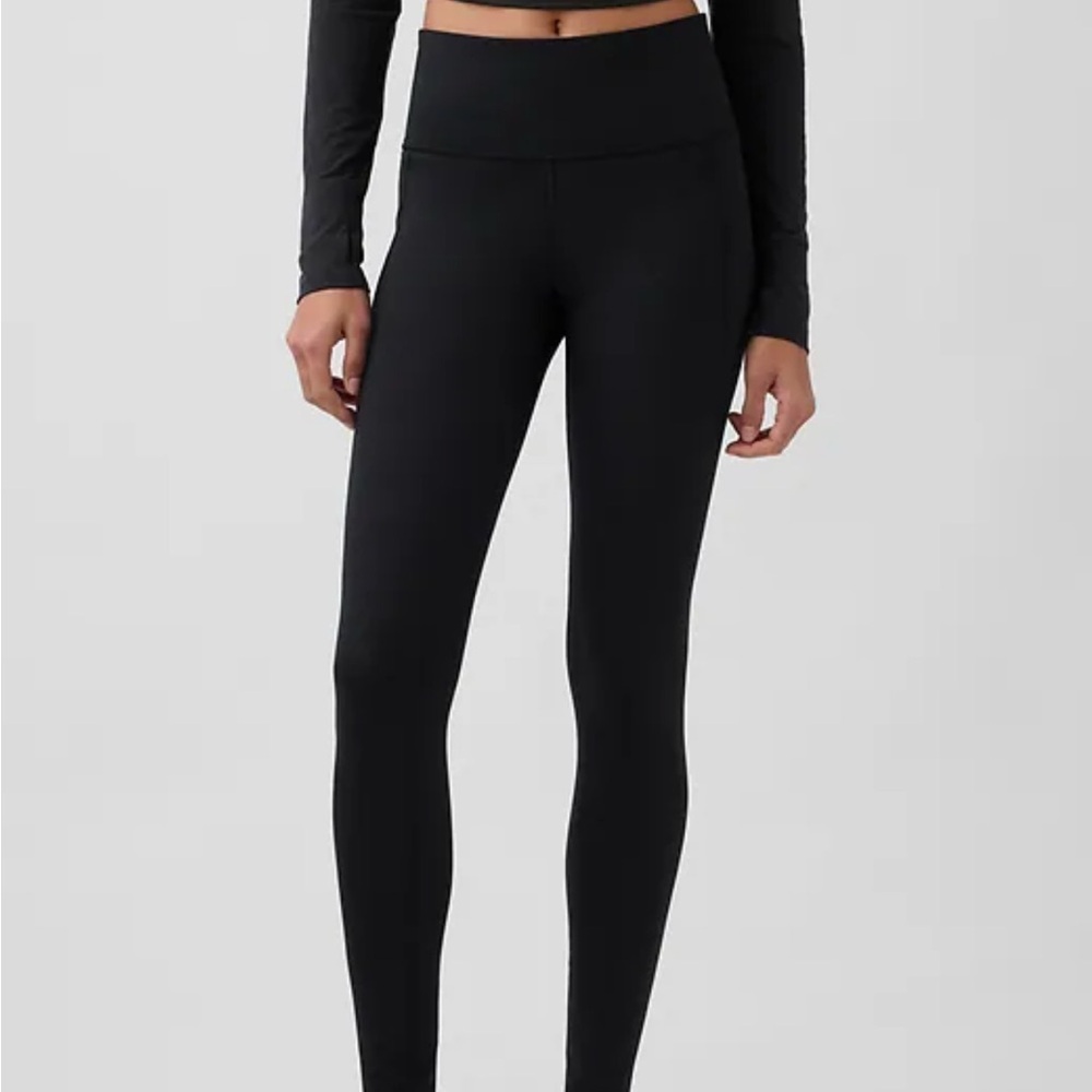 Black High-Waisted Leggings